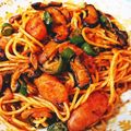 Emally's cooksnap of when they made 簡単ナポリタン.