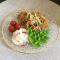 ☆こまっと☆'s cooksnap of when they made 簡単！焼きそば☆オイスタ風味.