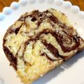 kyobobo's cooksnap of when they made ♡簡単しっとり！マーブルパウンドケーキ♡.