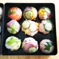 虹のわ☆'s cooksnap of when they made おもてなしに♪簡単手まり寿司。.