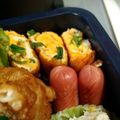 4double5's cooksnap of when they made にら卵焼き.