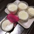 ひなこまめ's cooksnap of when they made ＊アガーで＊黄桃ミルクゼリー.