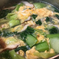 アチャこ's cooksnap of when they made 生姜が決め手☆青梗菜と卵のとろみスープ.