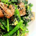 森ん子＊'s cooksnap of when they made ほうれん草とトマトのごま和え.