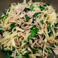 Sizuku04's cooksnap of when they made 夏バテ予防☆豚とニラじゃがスタミナ焼き.