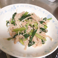 だぁーしゃ's cooksnap of when they made ＊小松菜とえのきのツナ和え＊.