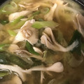 クックQULPYE☆'s cooksnap of when they made 舞茸と長ねぎの炒め味噌汁♪.