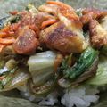 クックM6DK2O☆'s cooksnap of when they made 安い！早い！鶏皮で旨丼.