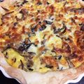 とも2323's cooksnap of when they made 鶏ごぼうときのこの和風キッシュ.