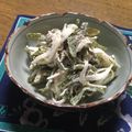 ちゃんな's cooksnap of when they made 茎わかめとツナのサラダ.