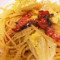 なーなちゃん's cooksnap of when they made スモークサーモンとほうれん草のパスタ.