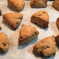 ますふ's cooksnap of when they made ワンボウルで簡単♪チョコチップスコーン♪.
