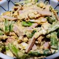 U22D0☆くろまめ's cooksnap of when they made ゆで卵とグリーンアスパラのサラダ.