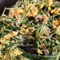 どみんごちゃん's cooksnap of when they made ぱぱっと簡単！ふわふわ卵と水菜の塩麹炒め.
