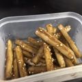 hazki825's cooksnap of when they made ★簡単★歯ごたえパリパリごぼうのきんぴら.