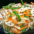 マダムカフェ♡'s cooksnap of when they made 炒めサラダ♪蓮根とゴボウと人参で簡単.
