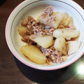 えっぺ★'s cooksnap of when they made 簡単！長いものひき肉炒め.