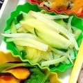 nosso's cooksnap of when they made 簡単切って混ぜるだけ♪じゃかいものナムル.