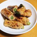 eyemin's cooksnap of when they made アスパラつくね.