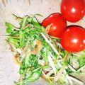 さとパステル's cooksnap of when they made 香ばしじゃこと水菜のおかかサラダ.