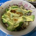 em♡mi's cooksnap of when they made ＊サバ缶でアボカドのチーズ焼き＊.