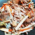 クックHBQ370☆'s cooksnap of when they made 細切りタケノコとお肉のあんかけご飯.