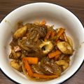 今日なににする？'s cooksnap of when they made にんじんと玉ねぎのきんぴら.