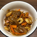今日なににする？'s cooksnap of when they made にんじんと玉ねぎのきんぴら.