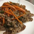 ☆キキララちゃん☆'s cooksnap of when they made 牛肉とピーマンの炒めもの.