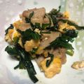 クック2K99PY☆'s cooksnap of when they made 豚ニラ卵炒め.