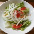 花時計咲いた's cooksnap of when they made ドレッシングでレタスの簡単サラダ.