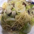 にゃんこりんご's cooksnap of when they made あさりとキャベツのパスタ.