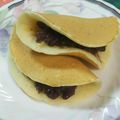 ふきょうのはな's cooksnap of when they made 餡とホイップクリーム入り・抹茶どら焼き.