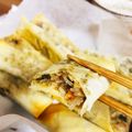 VeganTokyo's cooksnap of when they made 揚げない パクチー香るヴィーガン春巻き.