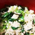 momocookin's cooksnap of when they made みつばと塩昆布の玄米おむすび.