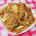 つくね333's cooksnap of when they made エリンギ＆豚肉✿味噌マヨポン酢炒め✿.