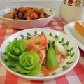 Newチヨコっと♪'s cooksnap of when they made 簡単♪白菜とカニカマ炒め.