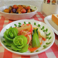 Newチヨコっと♪'s cooksnap of when they made 簡単♪白菜とカニカマ炒め.