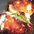おおかなぼぅ's cooksnap of when they made 鶏むね肉のチーズとしそサンド焼き.
