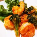 ジュスカ's cooksnap of when they made ♡ブロッコリーと海老のチリソース♡.