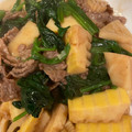 rizringo's cooksnap of when they made 春香る☆筍と牛肉と小松菜のオイスター炒め.