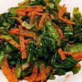 やまったくん's cooksnap of when they made 簡単♪人参と小松菜の白だし胡麻和え.