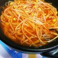 まな_mana's cooksnap of when they made ★もやし・たまご・キムチ鍋の素でスープ★.