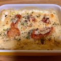 にこふわわ's cooksnap of when they made 簡単★明太子と長葱のマカロニグラタン.