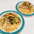 ゆにこーん☆'s cooksnap of when they made スモーク鴨の和風パスタ.