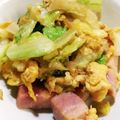 ぬこすき❤'s cooksnap of when they made 春キャベツとベーコンとたまごの炒めもの♡.