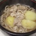きらり流れ星's cooksnap of when they made 残りもの☆肉じゃがdeうどん.