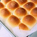 Bvl0w0's cooksnap of when they made ふわふわ ミルクちぎりパン.