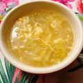 のんべぇヒロ's cooksnap of when they made ＊白菜と卵のシャンタンスープ＊.