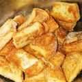 ヒロぴ～'s cooksnap of when they made 食パン！パンの耳！簡単きな粉ラスク.